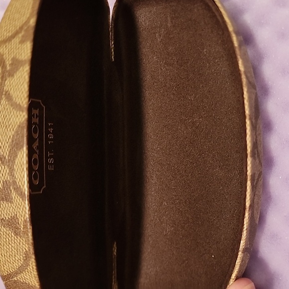 Coach eyeglasses/sunglasses case - Picture 8 of 12